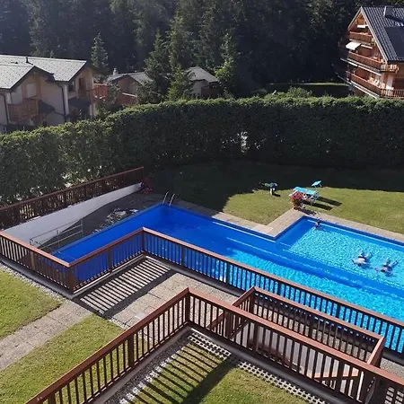 Studio Crans-Montana. Pool, Tennis, Sunny Balcony. * Crans-Montana